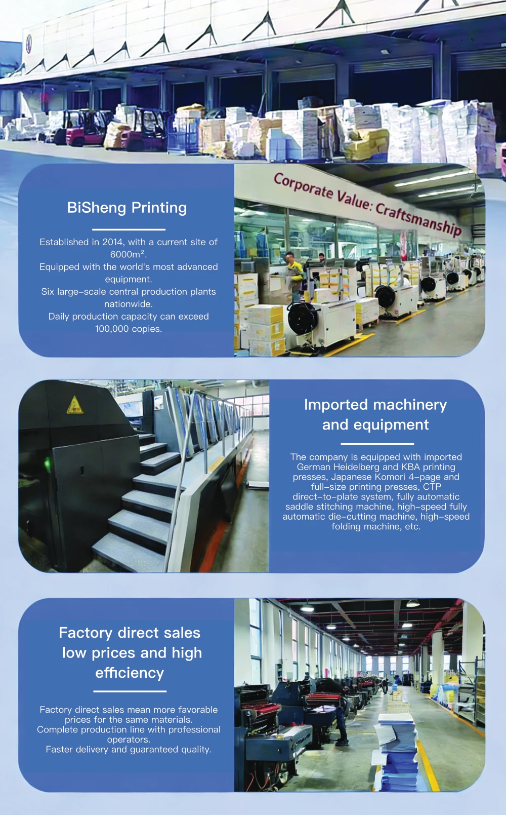 Brochure Custom Printing Tri-Fold Bi-Fold Flyer Specialty Paper Printing for Trade Show Fast Delivery