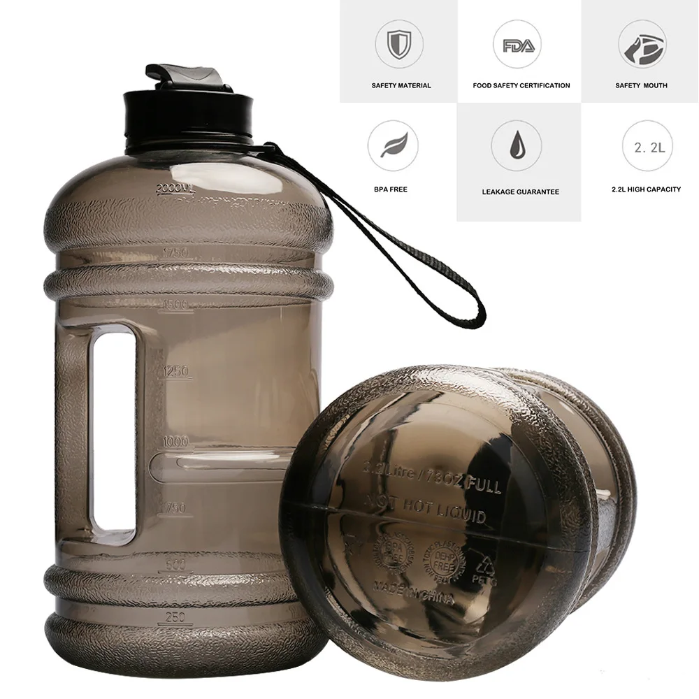アマゾンBPAフリー環境にやさしい0.65l1l 1.5l2.2Lプラスチック