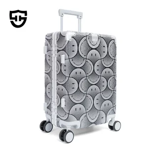 High Quality Trolley Luggage Bags Waterproof Hard Shell ABS+PC Travel Suitcase Luggage Carry on Handbags for Women
