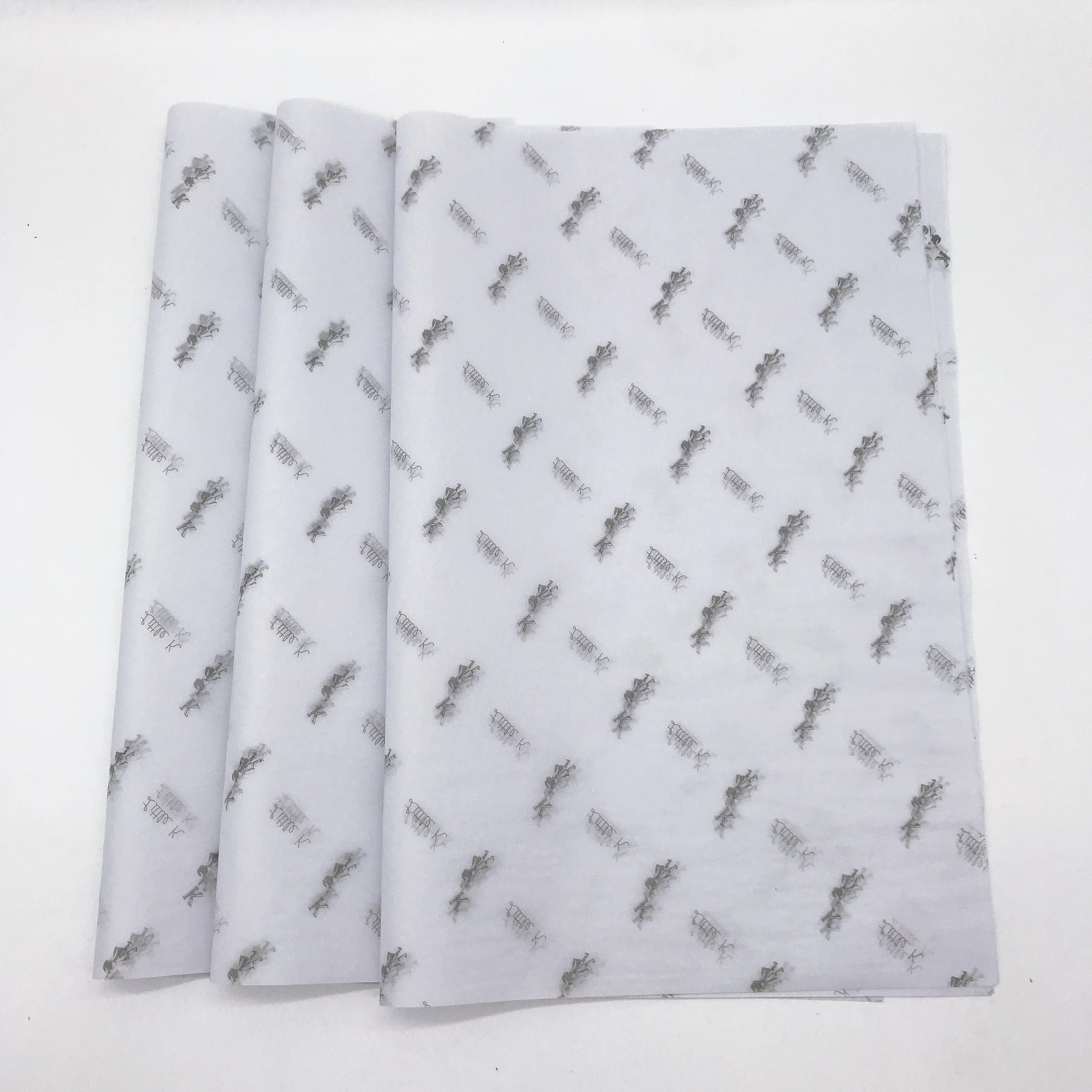 Custom Printed Logo Gift Wrapping Paper Clothing Tissue Paper