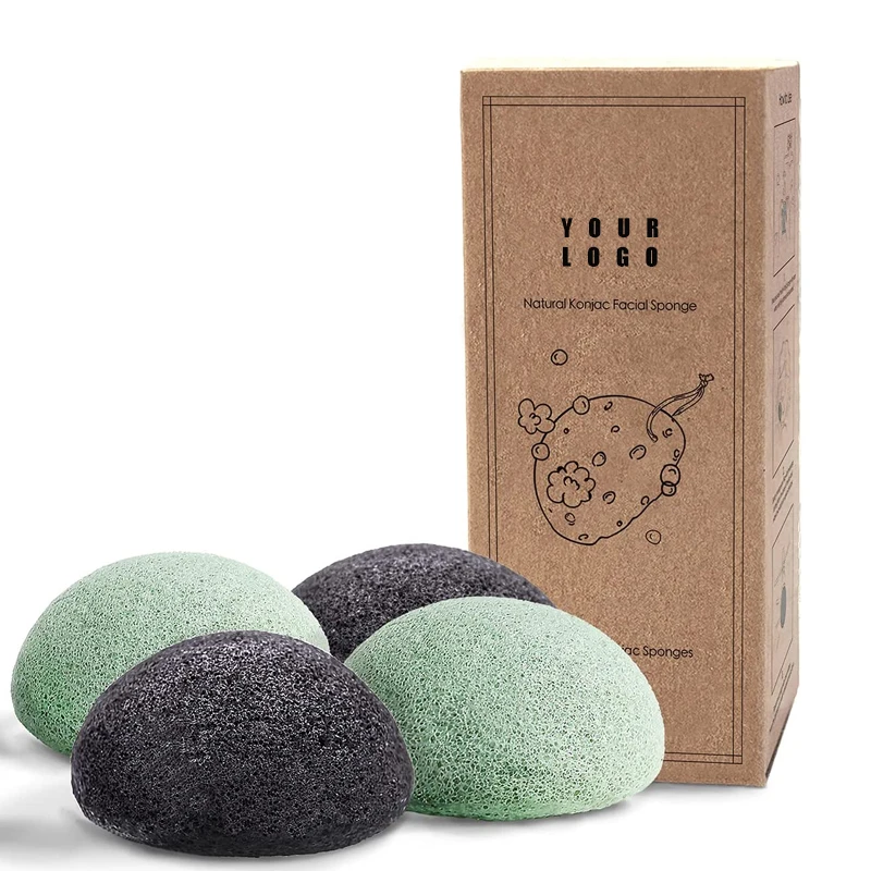 Konjac sponge. Exfoliating Sponges for face.