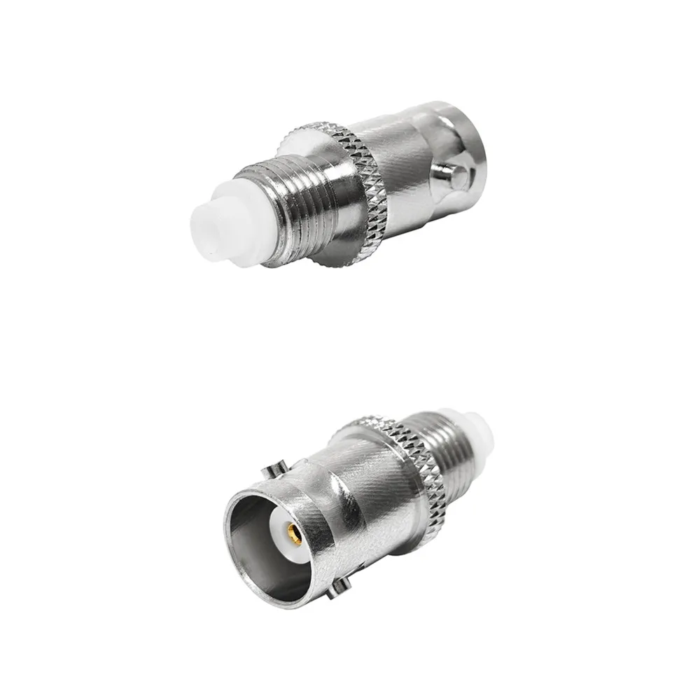 Nickel-plated Straight Adaptor BNC Female to Fme Female Rf Coaxial Copper Adapter in Stock