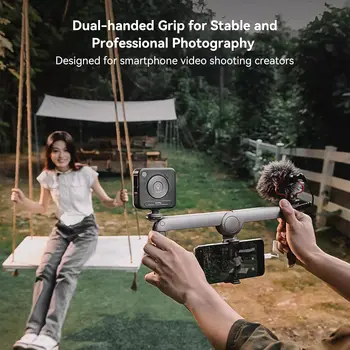 SmallRig P20 Foldable Universal Phone Cage, Smartphone Video Rig Filmmaking Vlogging Case Stabilizer for Videomaker detail image