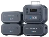 Ark2500 con 3 unidades de Ark2500E (4x2160Wh)