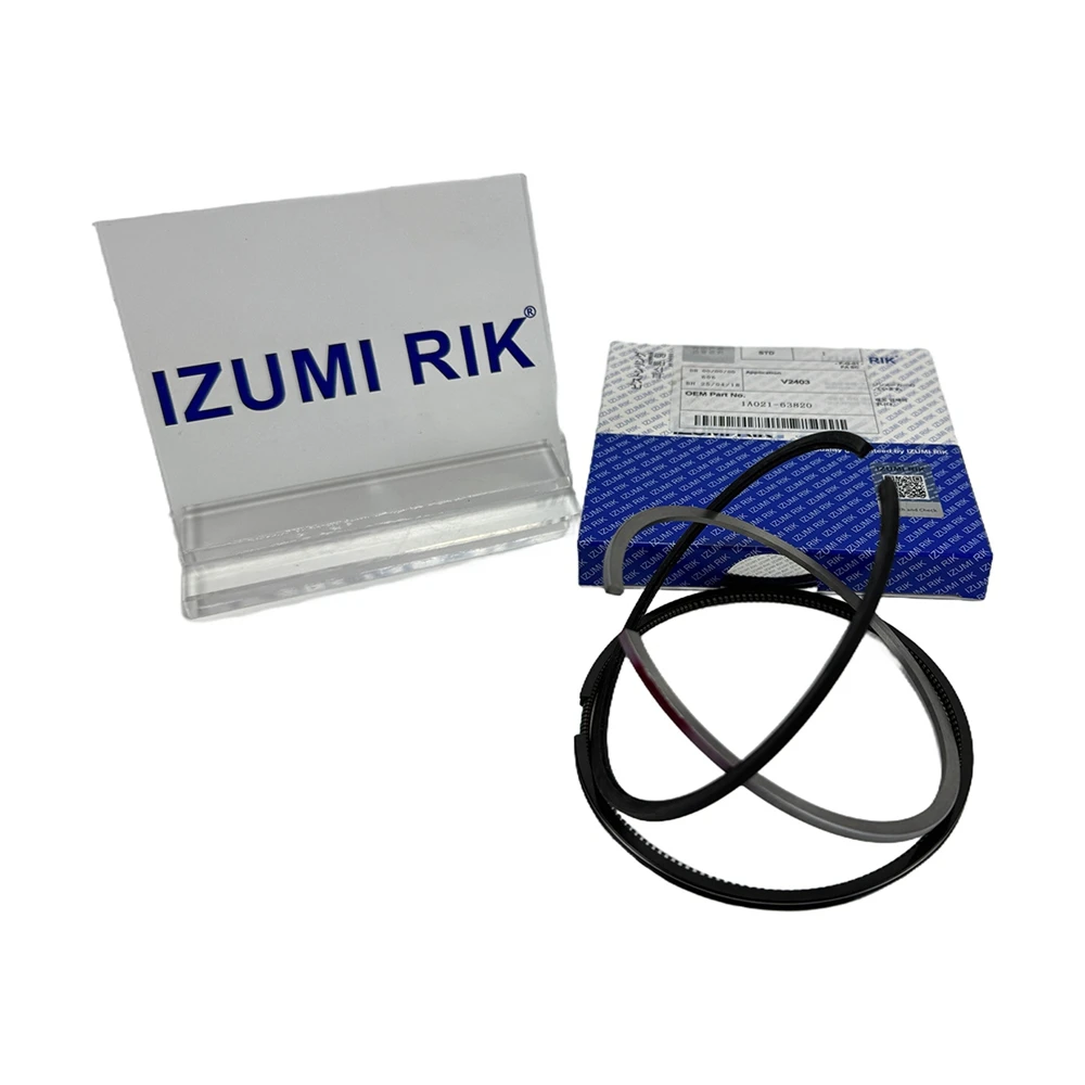 Diesel Engine Parts IZUMI RIK 3D75 3D78 3D82 Piston Ring for Yanmar