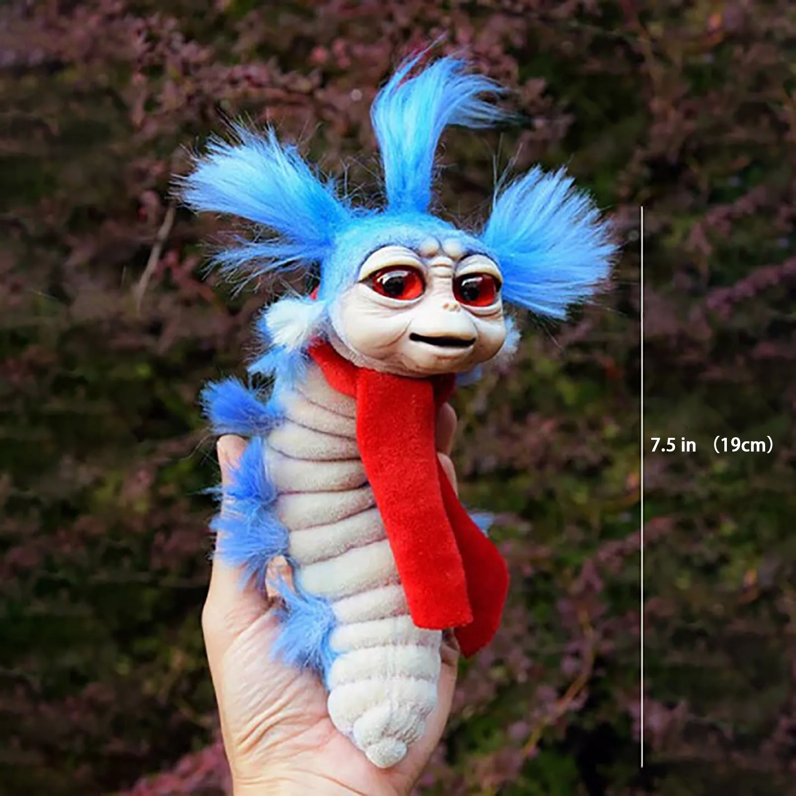 worm stuffed toy