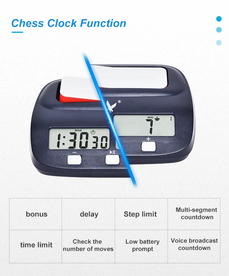 KK9908 Digital Chess Game Clock From Club Factory for Chess Players