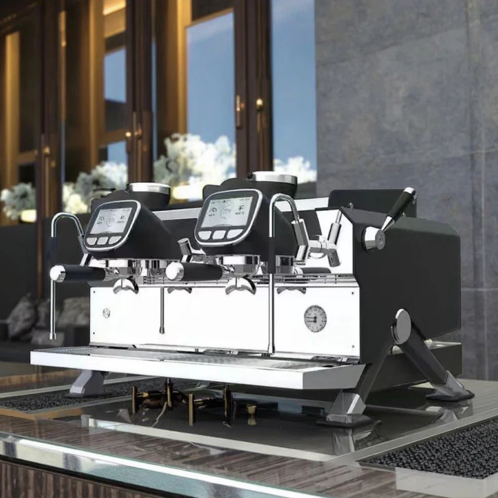 product cafetera de expreso luxury commercial professional double boiler espresso coffee machine for business-15