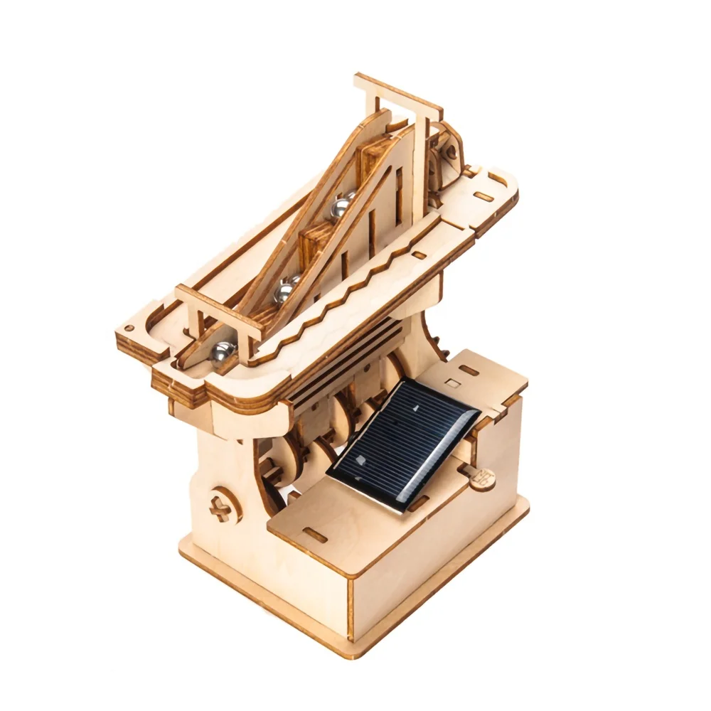 CPC Wincent деревянная солнечная энергия мраморная головоломка строительный комплект паровые игрушки развивающие