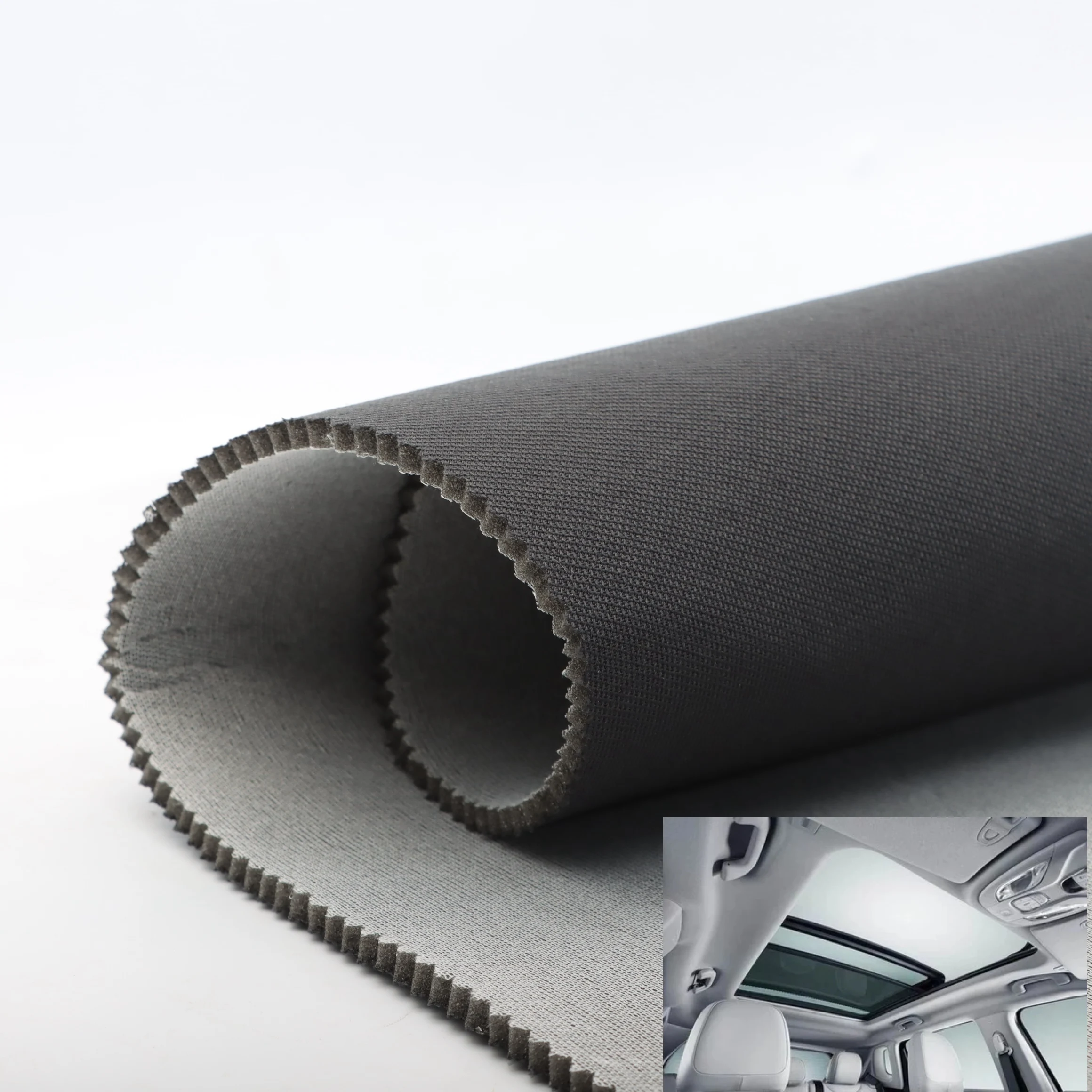 ขายส่งทันที ผ้าเมชถักเคลือบโพลีเอสเตอร์ระบายอากาศได้ดี สำหรับเบาะนั่งนิรภัยเด็ก เด็กชาย เด็กหญิง ผ้าหลังคาภายในรถยนต์