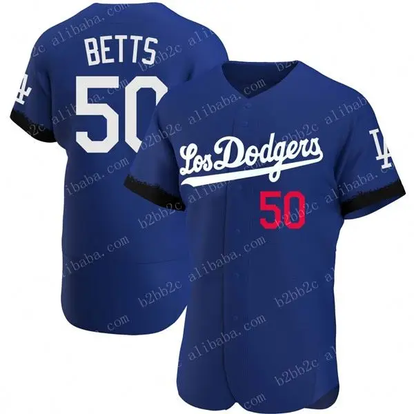 Wholesale 2022 New Los Angeles #50 Mookie Betts #7 Julio Urias any