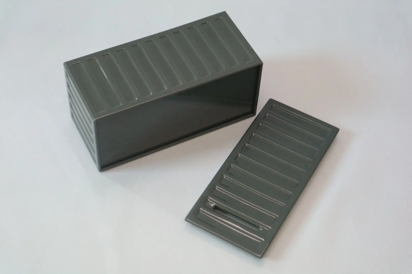 Shipping Container Mold Rectangular Piggy Bank Buy Coin Bank Tin Can