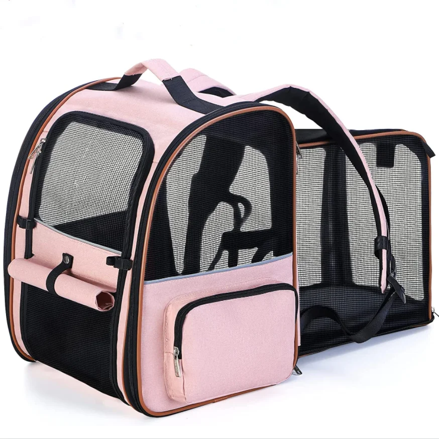 Cat Backpack Carrier,Airline Approved Expandable Pet Carrier Backpack