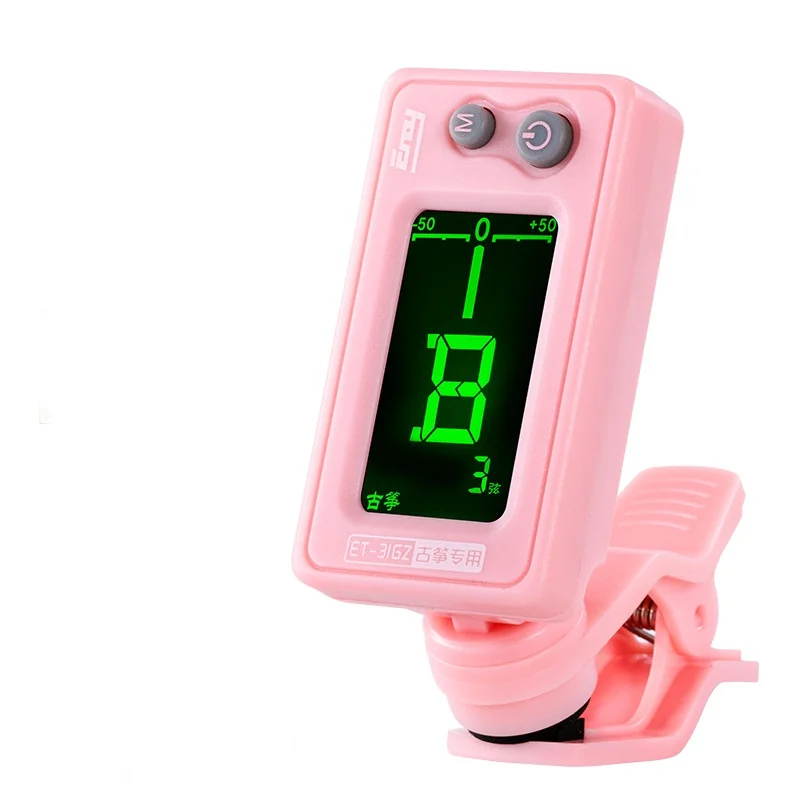 Digital Tuner Chinese Zither Tuner Mini Portable Multi-function Electric Tuner Universal Accessory