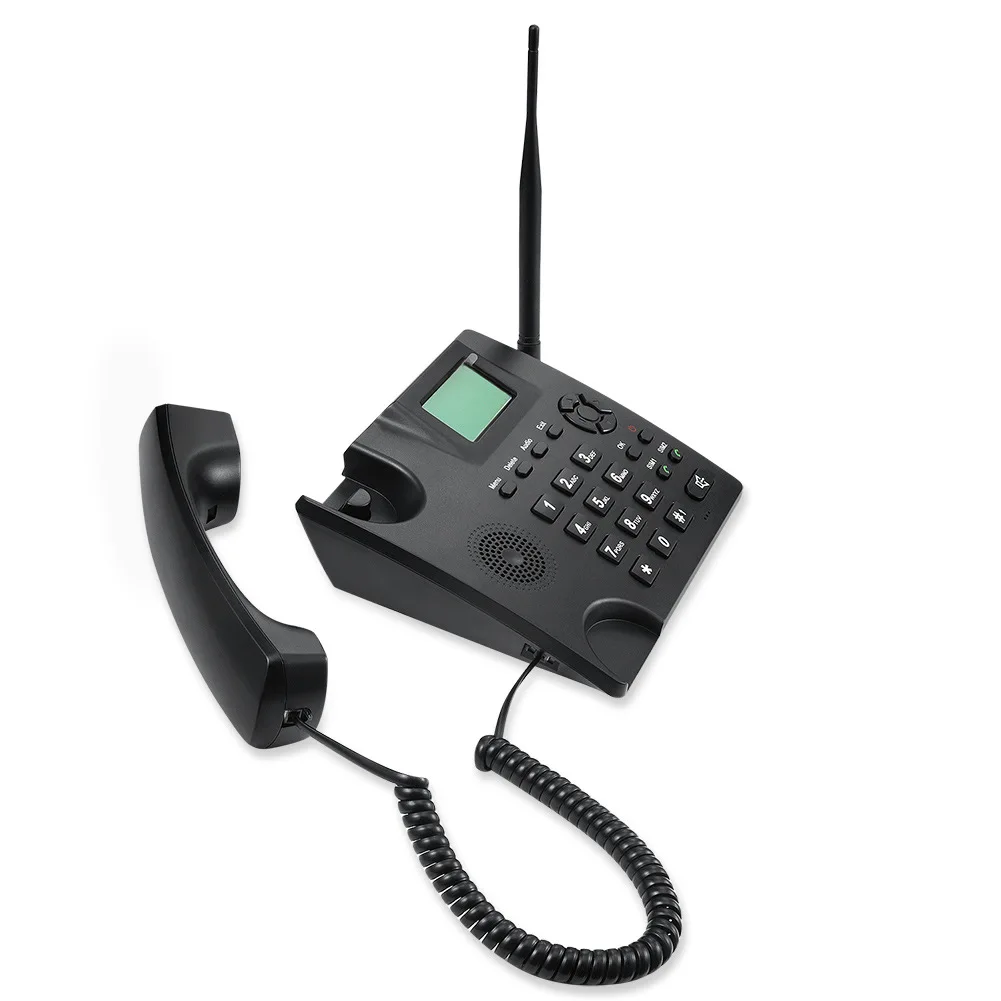 Wireless Landline Dual Sim Card Gsm Fixed Wireless Phone With Fm DLNA ZT600G dual sim dual standby