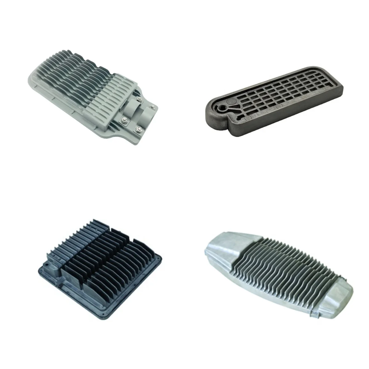Alliage d'aluminium électrique personnalisé pour radiateur automobile, dissipateur de chaleur pour amplificateur de voiture en profil d'extraction en aluminium, fonderie