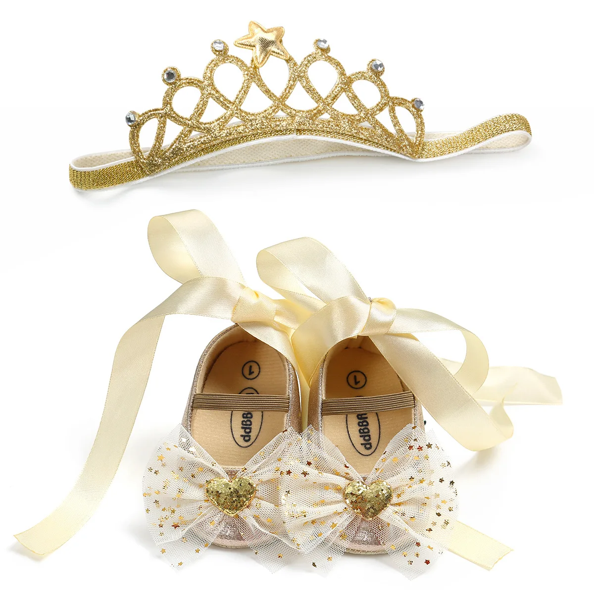 Ins Fashion Beautiful Bling Flower Spring&autumn Soft Sole Toddler Princess Baby Girl Shoes