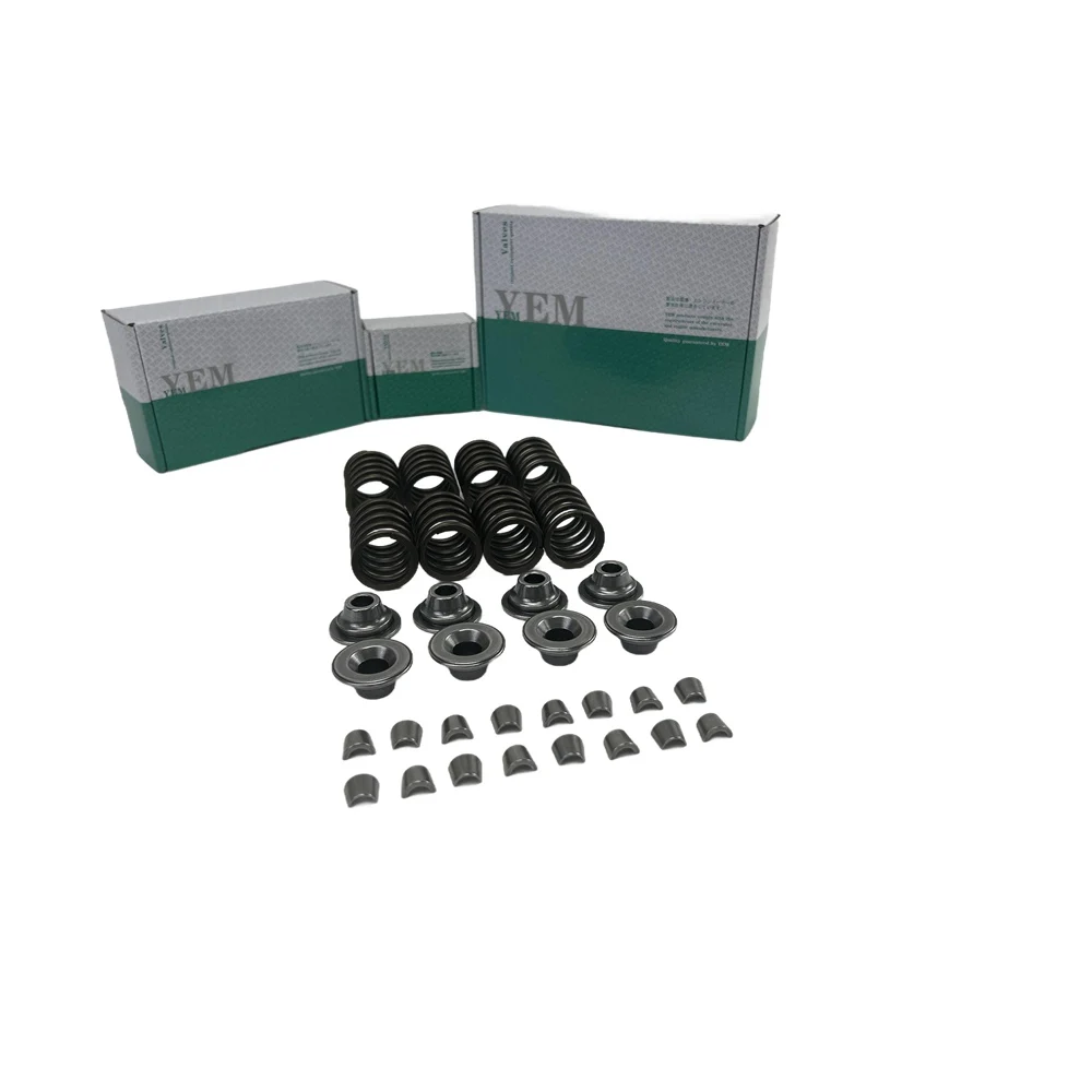 Valve Spring Kit Spring Seat & Retainer FD33 for Mitsubishi Universal Engine Parts