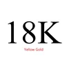 18K ouro amarelo