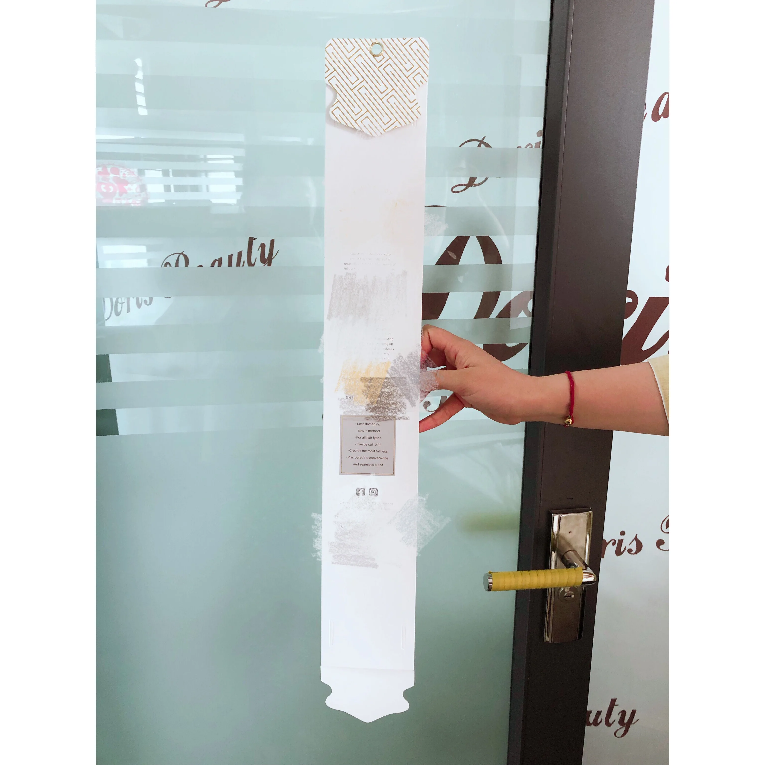 Индивидуальная упаковка из ПВХ с личным