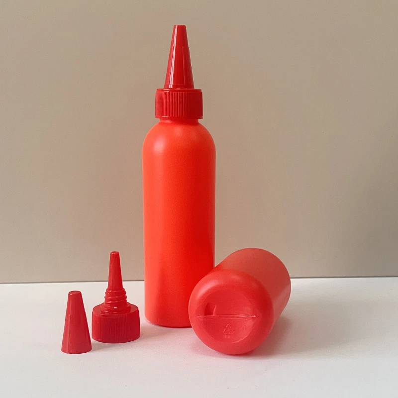 Factory Direct Sales 100ml 120ml HDPE Round Plastic Bottle Body Wash Packaging Container