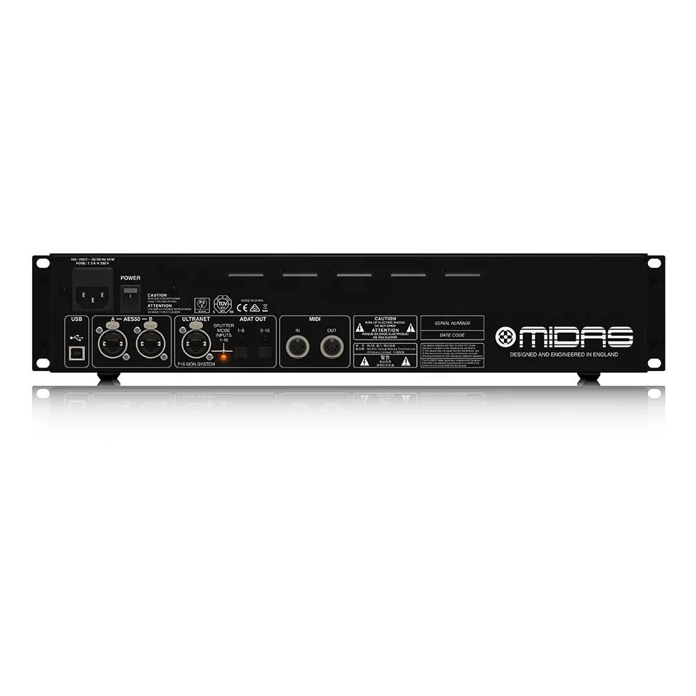 Midas M32R Digital Console + DL16 Stagebox Bundle for Live Shows