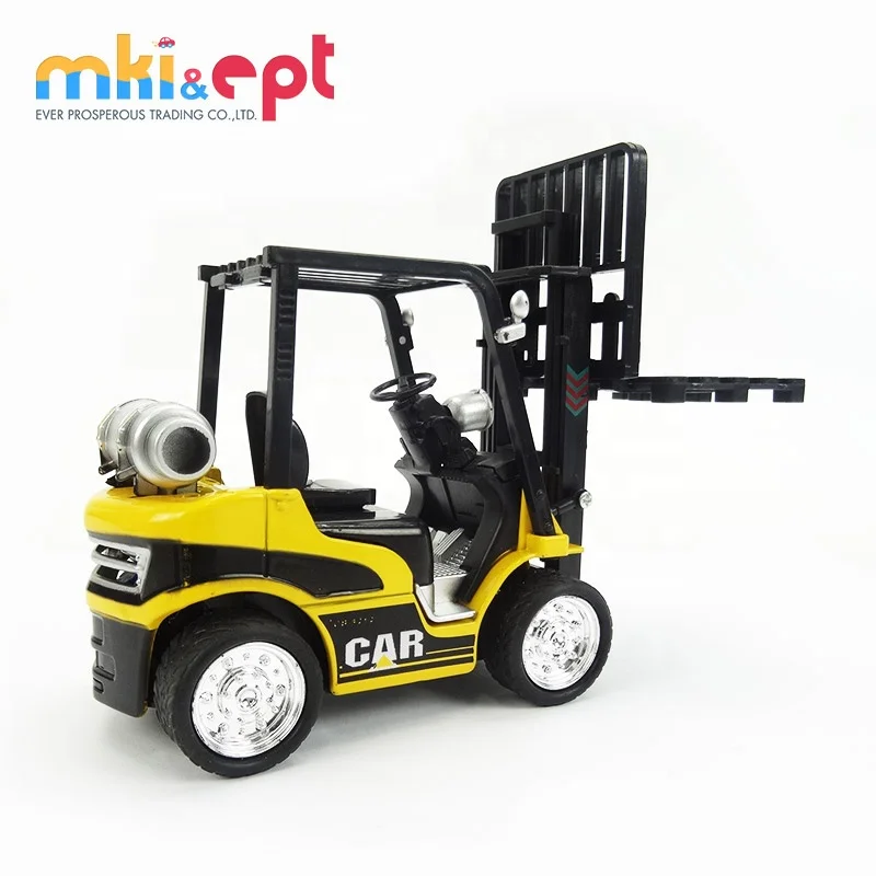 Лидер продаж игрушечный вилочный погрузчик детский металлический строительные игрушки высшего качества