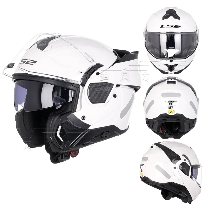 is ls2 valiant avant helmet Helmets II Modular (Gloss White degree modular system for easy on and off Modular Helmet Ls2 Valiant L52