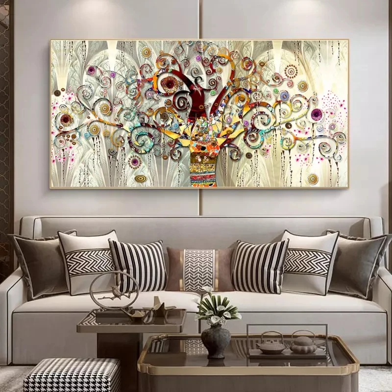 the tree of life wall art posters prints canvas painting living room home decor 