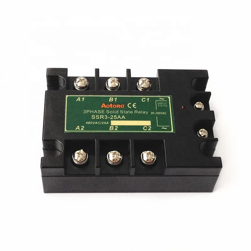 三相アクティブメーターSSR3-25DAソリッドステートリレー電気
