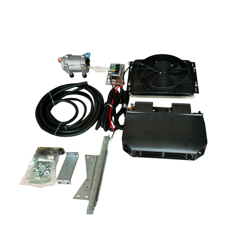 Universal 12v A/c Electric Air Conditioner Compressor Under Dash Ac