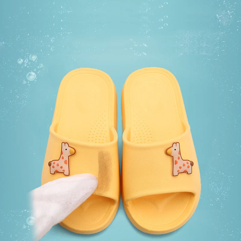 Leuke Dieren Kinderen Slides Slippers Outdoor Dikke Zool Kids Open Teen  Strand Sandalen Voor Jongen En Meisje Zapatos Para Mujer