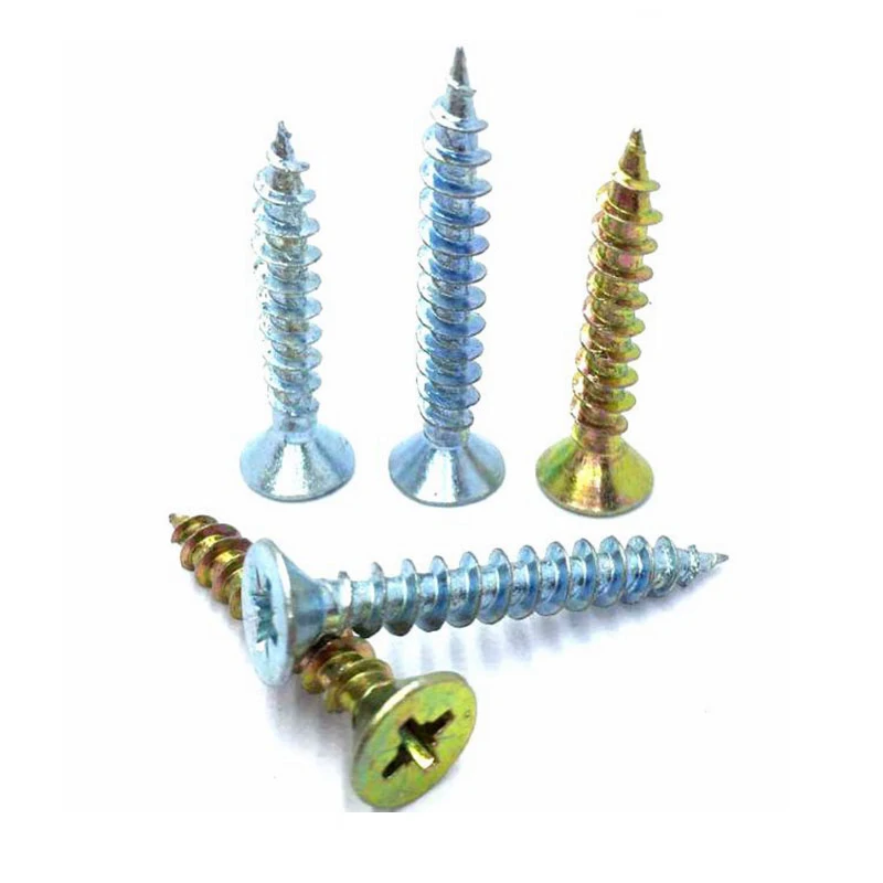 Fasteners Manufacturer Wood Screws Double Countersunk Head Stainless