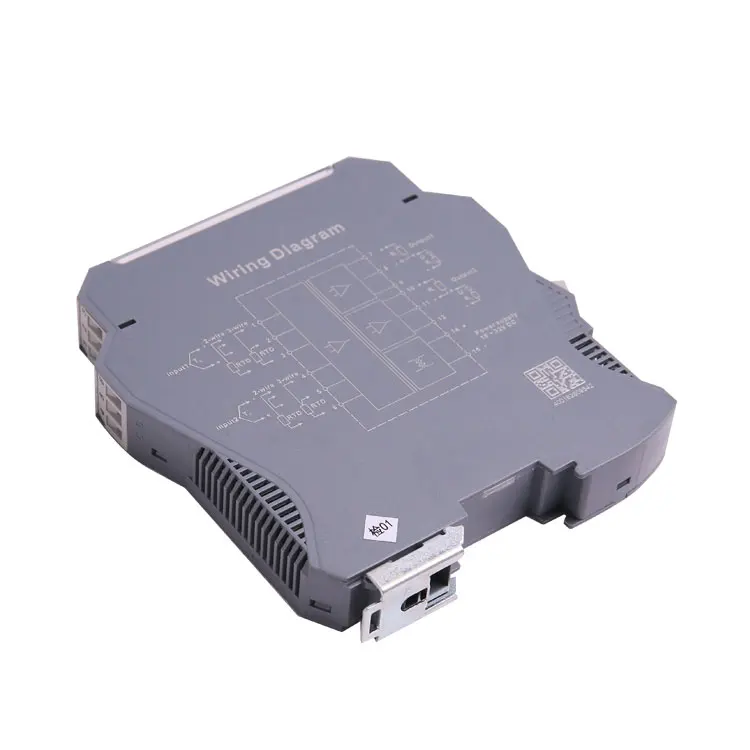 2-in 2-out Dual Channel PT100 Input 4-20mA Current Output Isolator Safety Barrier