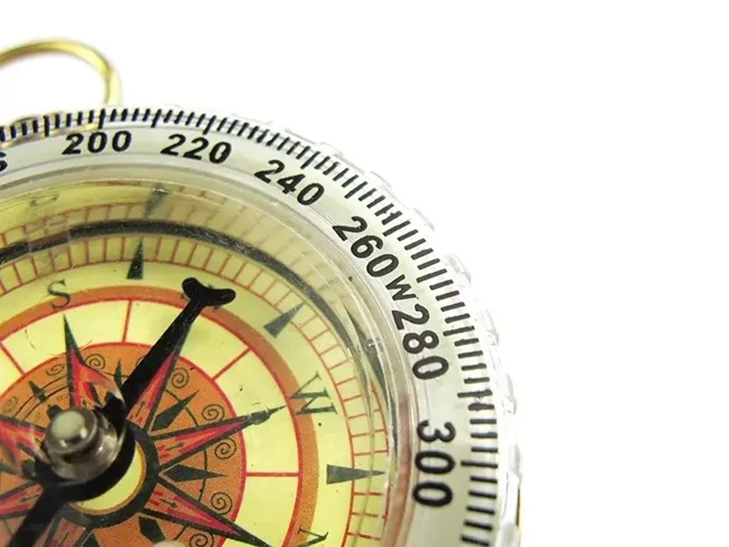 Магнитный латунный компас ручной работы для навигации/Карманный кемпинга