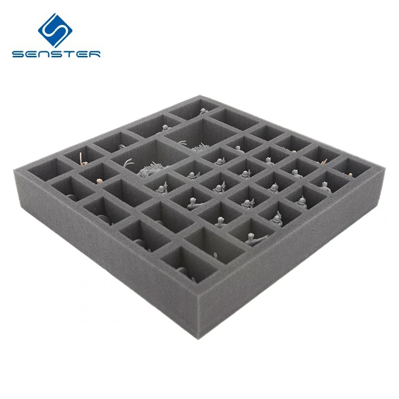 High Density Polyurethane Ring Box Foam Insert Pads Tray Custom Cutting PU sponge foam tray