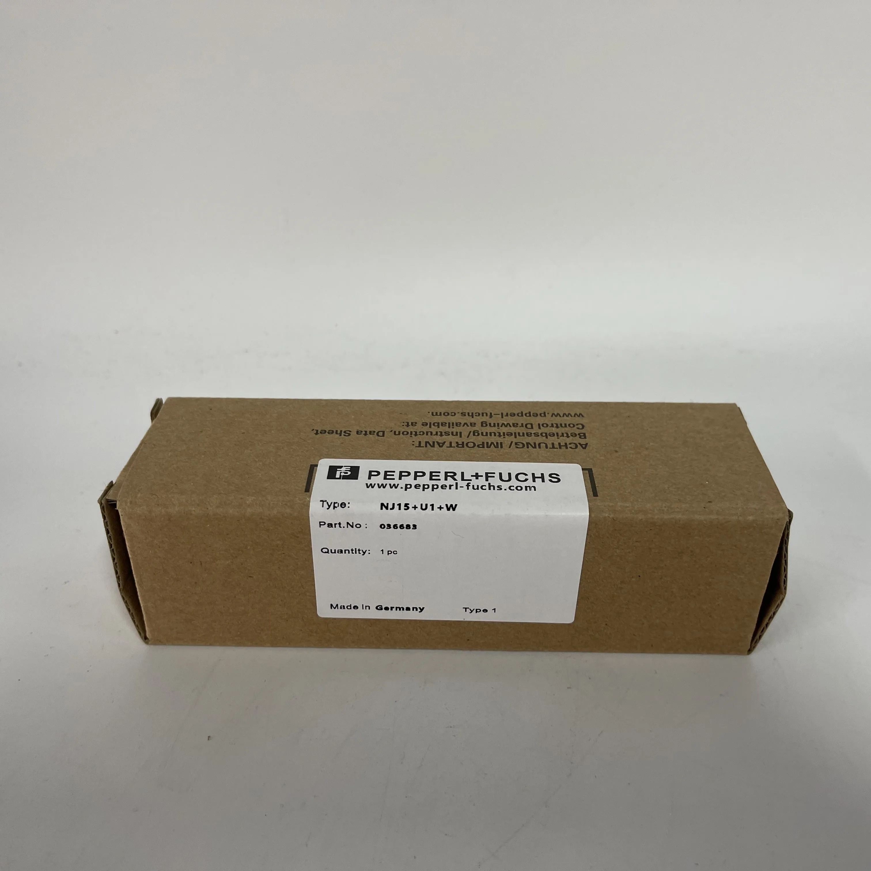 PEPPERL+FUCHS Inductive Proximity Sensor NJ15+U1+W Upgrade NBB20-U1-UU PEPPERL+FUCHS Inductive Proximity Sensor NJ15+U1+W Upgrade NBB20-U1-UU