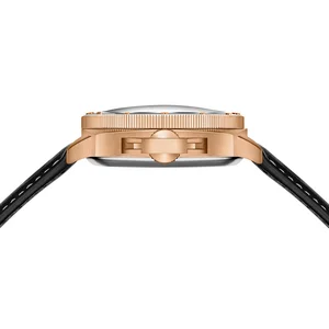 Custom Bronze Miyota Mechanical Automatic Digital Watch with Leather/Acrylic Band Water Resistant for Men