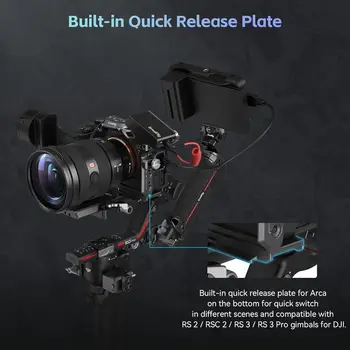 SmallRig A7 IV Cage with Top Handle and Clamp for Cable Basic Kit for Sony Alpha 7R V/Alpha 7 IV/Alpha 7S III - 3708 product image