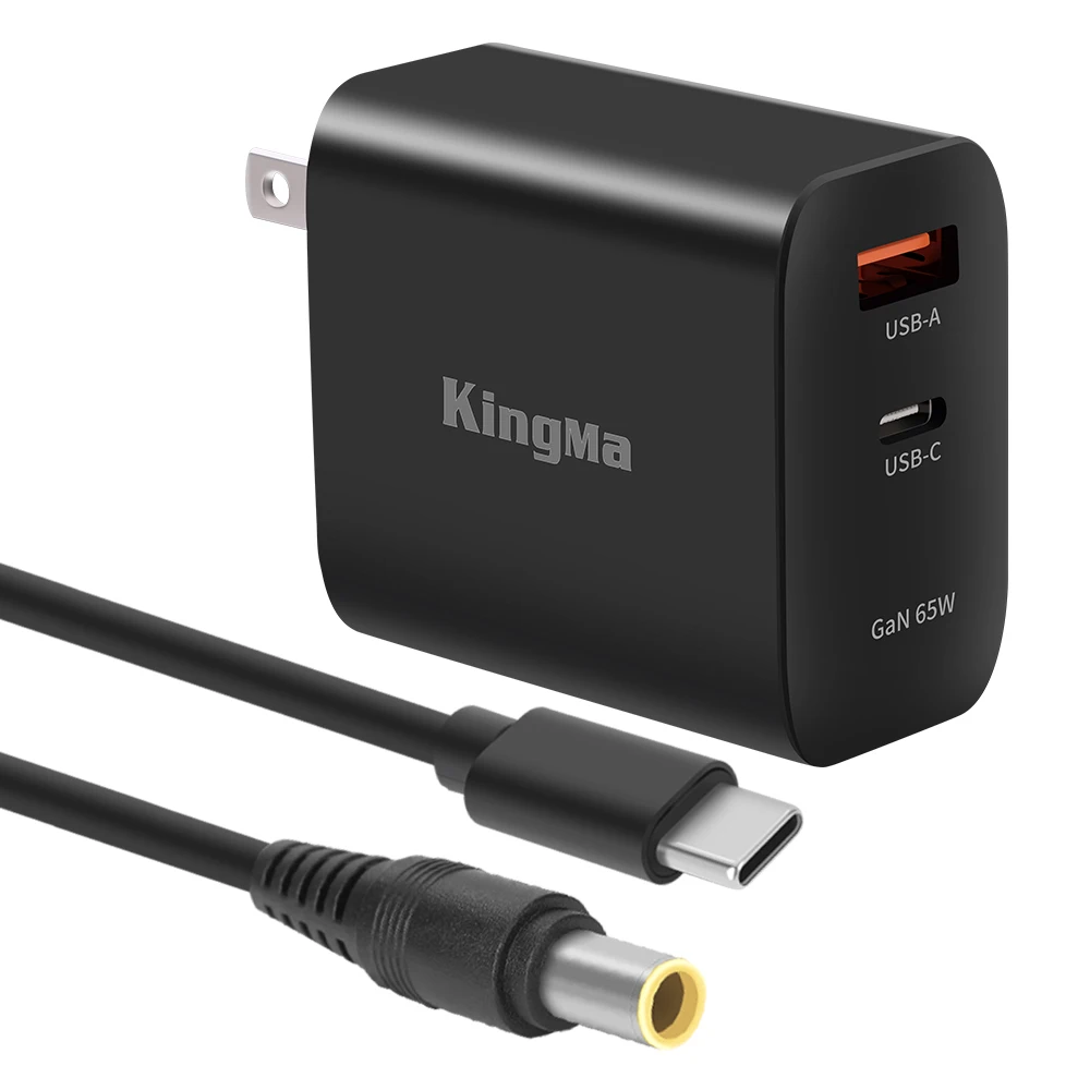 Kingma 65w Gan Pd Charger Fast Charging Lenovo Type C To * Cable  For Lenovo Laptop Computer - Buy Gan Charger Dual Usb,Lenovo *  Cable,Lenovo Charger Cable Product on 