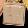 13. AH6143 -- collana di fiori d'oro