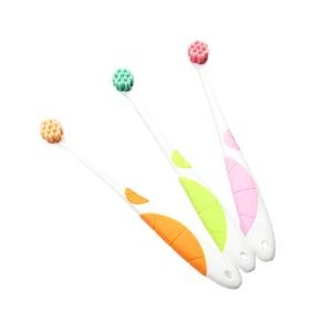 Cute Adult Small Round Brush Head Toothbrush Modern Fashion Best Seller Household Ergonic Plastic Teeth Brush