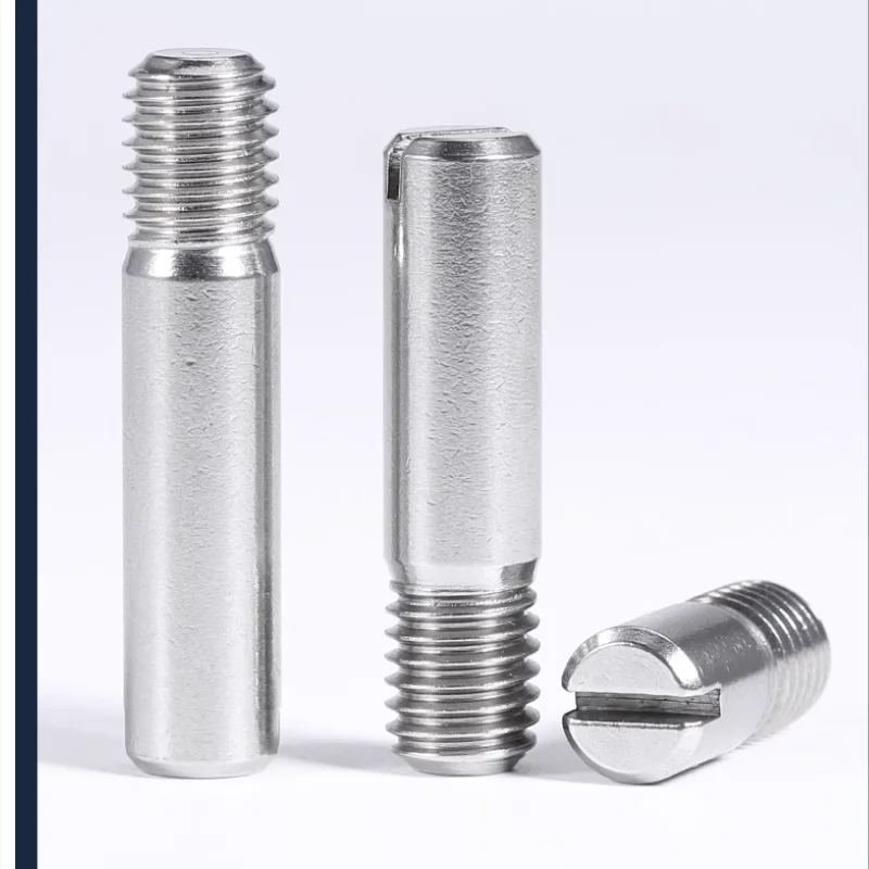 product secure payment slotted headless screws 18 8 stainless steel ss304 ss316 slotted headless screw-60