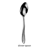 Silver dinner spoon
