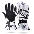 High quality outdoor snow touch waterproof motorcycle driving warm winter men windproof ski gloves