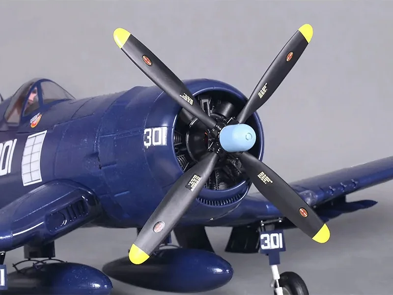 FMS 1400mm F4U Corsair Blue PNP RC爆撃機 | 4250 KV540ブラシレス