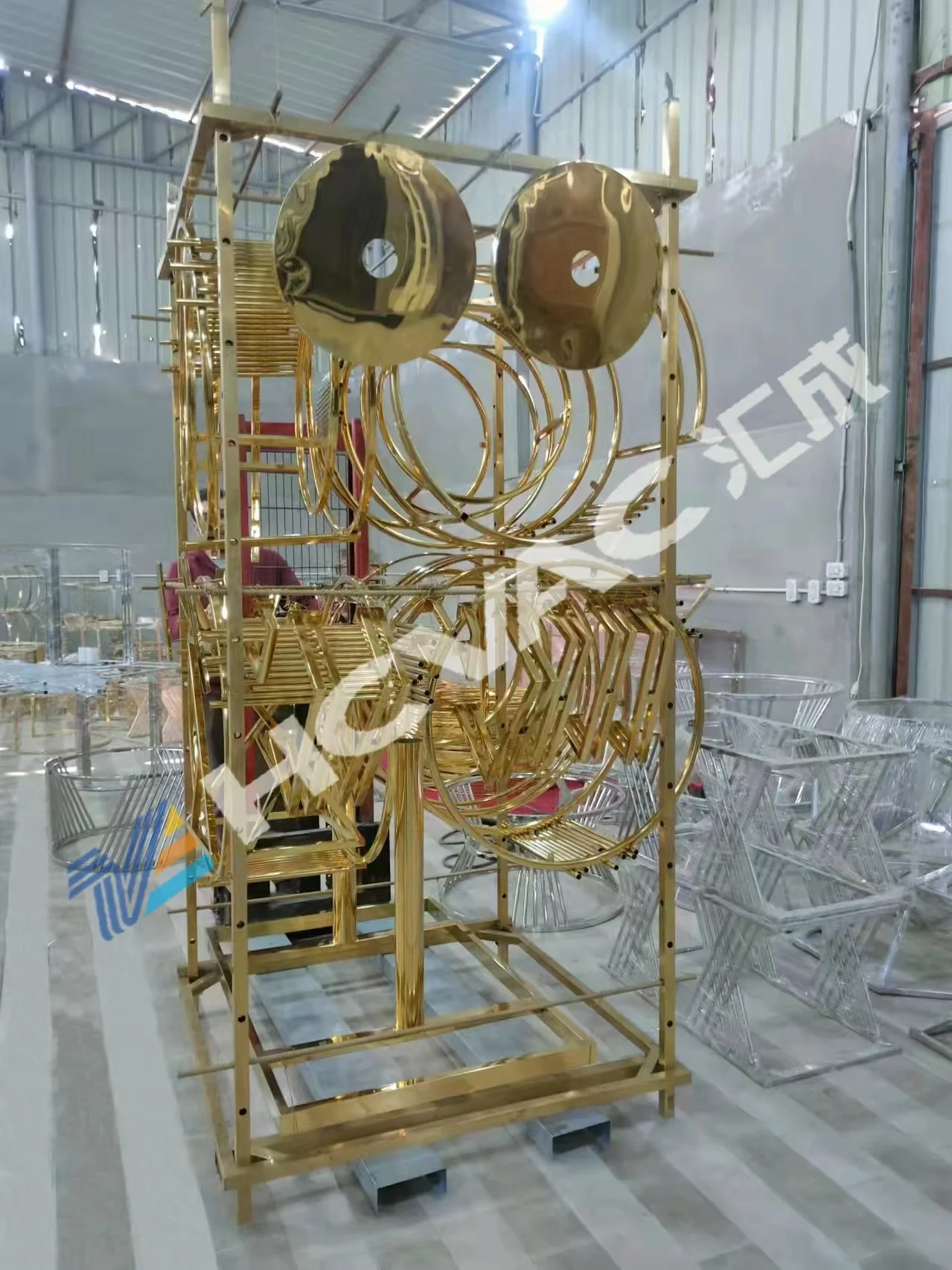 PVD Vacuum Coating Machine for Metal Chair Arc Deposition,pvd Coating Machine for Furniture Decorative Coating Ordinary Product