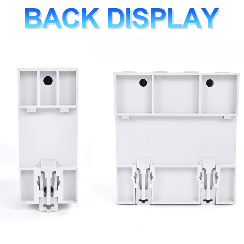 1P + N 63A Din рейка регулируемый в УФ-ампер протектор интеллектуальные автоматические стабилизаторы напряжения реле цифровой электрический светодиодный