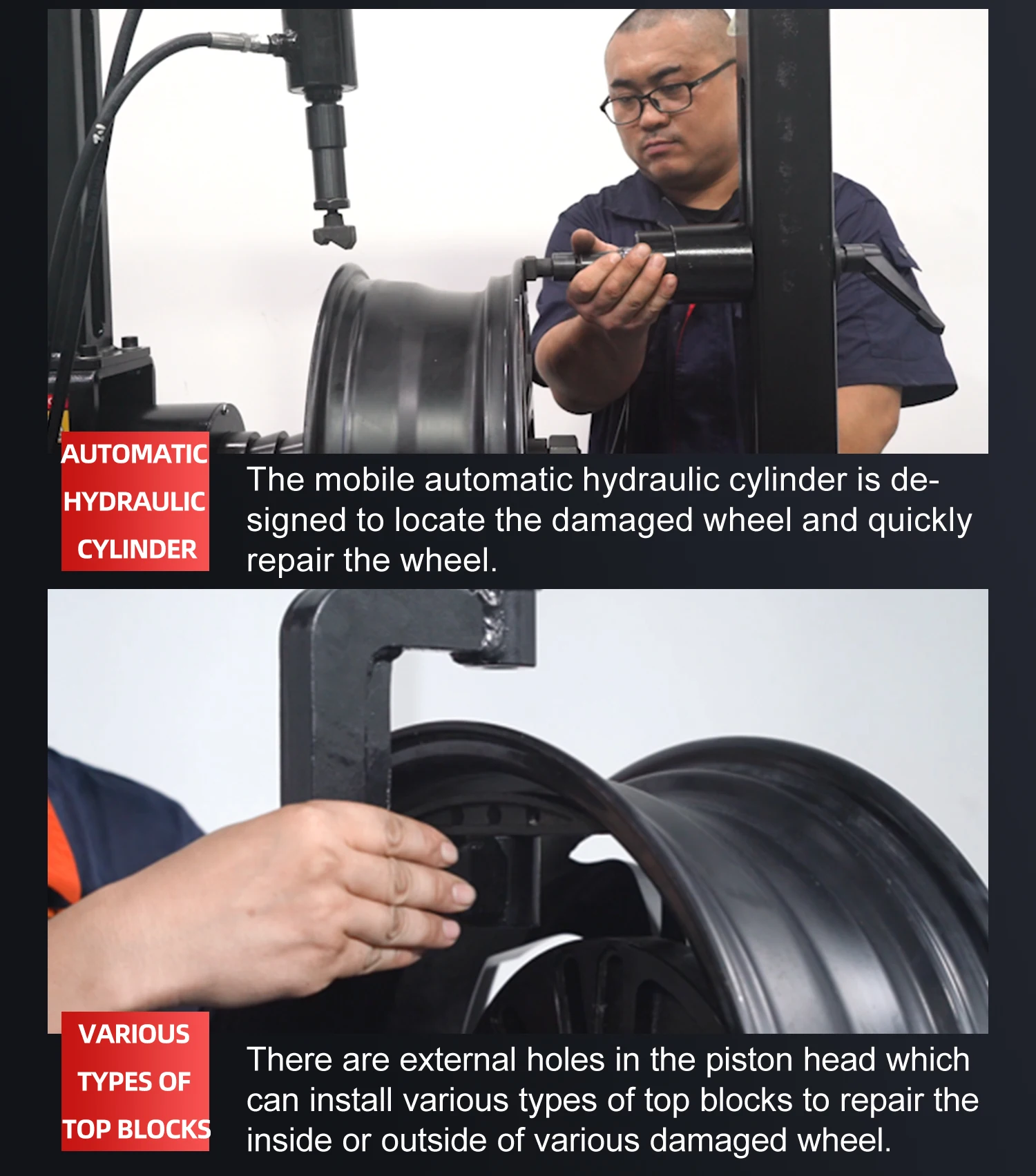 Car Repair Machine Aluminium Rim Straightening Machine Ars26h - Buy Ram ...