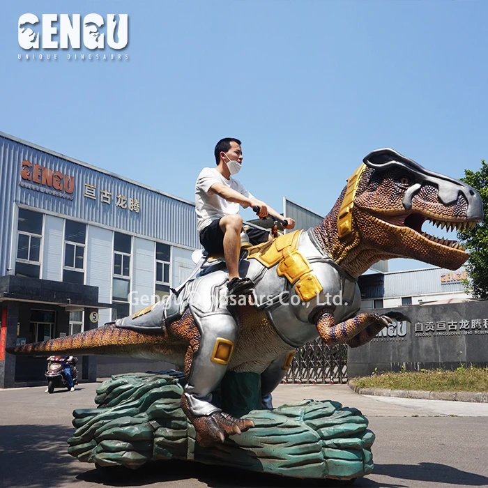 Riding Dinosaur Machine Model Simulation Dinosaur Kids Robot Dinosaur Rides